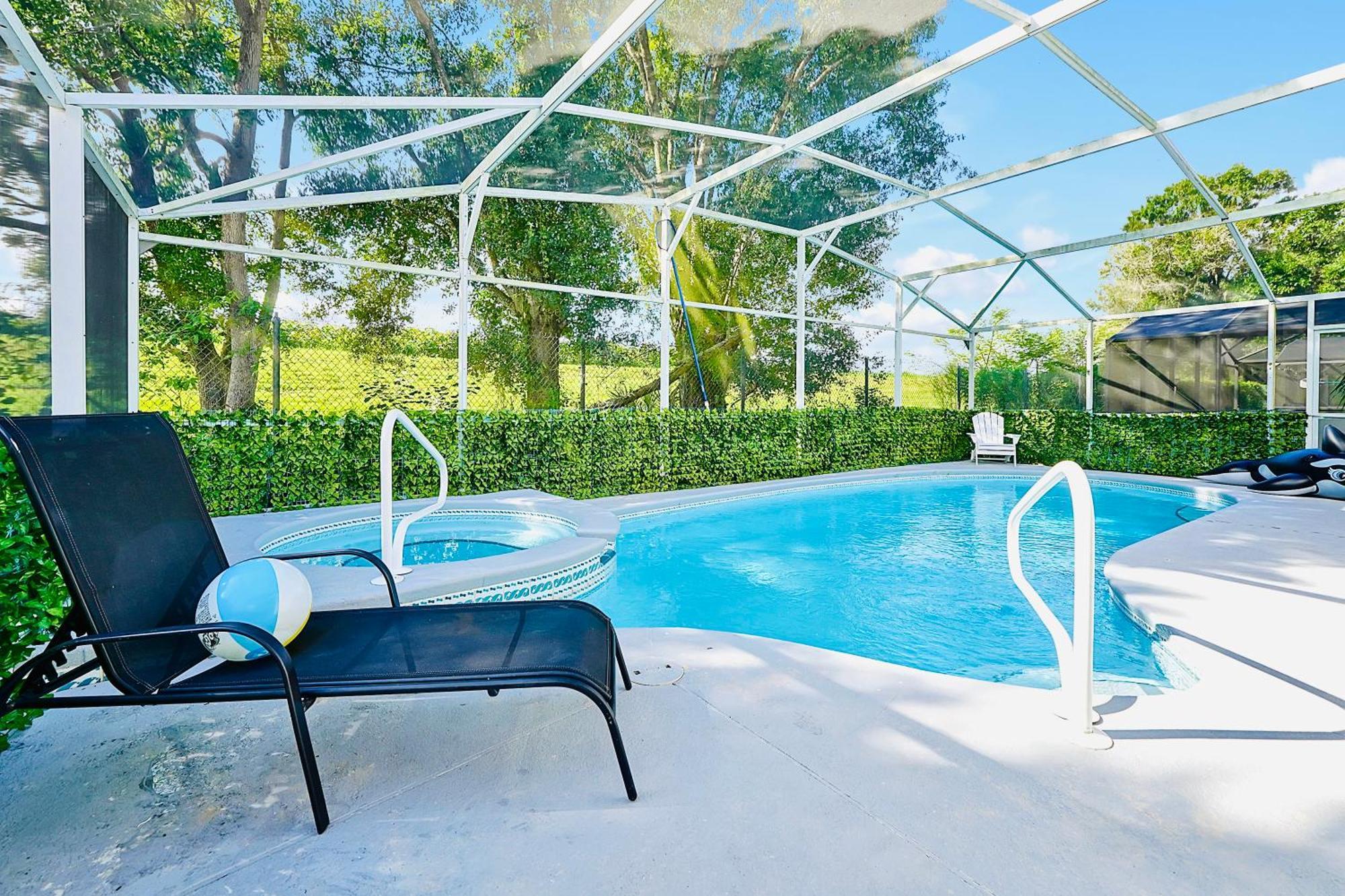 Cozy Family Getaway With Pool, Hot Tub, Patio, King Bed * Kissimmee